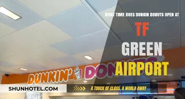 Dunkin' Donuts Opening Hours at TF Green Airport: Your Morning Fix