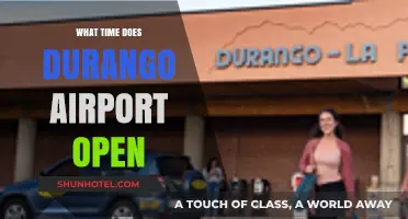 Durango Airport Opening Hours: When Does It Start Operations?