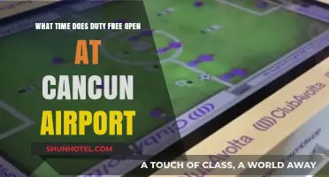 Cancun Airport Duty Free Opening Hours: Your Shopping Guide