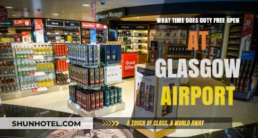 Glasgow Airport Duty Free Opening Hours: Your Ultimate Shopping Guide