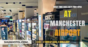 Manchester Airport Duty Free Opening Hours: Your Ultimate Shopping Guide