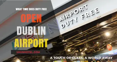 Dublin Airport Duty Free Opening Hours: Your Shopping Guide