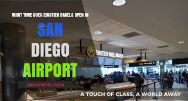 Einstein Bros. Bagels San Diego Airport Opening Hours Guide