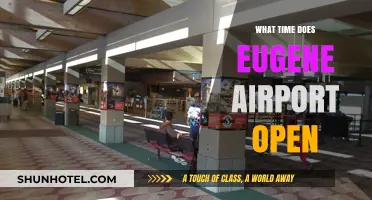 Eugene Airport Opening Hours: When Does It Start Operations?