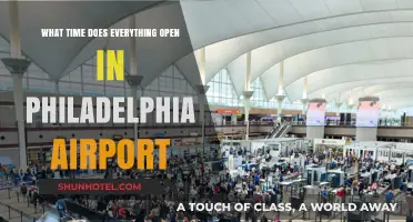 Philadelphia Airport Hours: When Do Shops and Services Open?