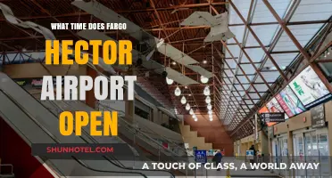Fargo Hector Airport Opening Hours: When Does It Open?