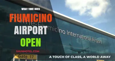 Fiumicino Airport Opening Hours: When Does It Start Operations?
