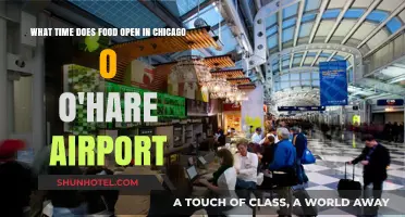 Chicago O'Hare Airport Food Hours: When Dining Options Open