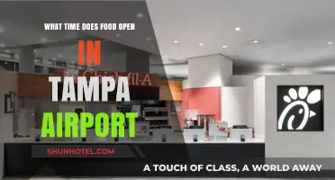 Tampa Airport Food Hours: When Do Restaurants Open?