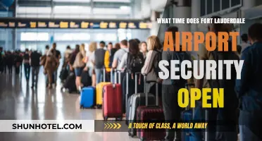 Fort Lauderdale Airport Security Opening Hours: Your Essential Travel Guide