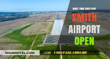 Fort Smith Airport Opening Hours: Your Guide to Early Flights