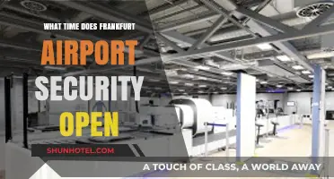 Frankfurt Airport Security Opening Hours: Your Essential Travel Guide
