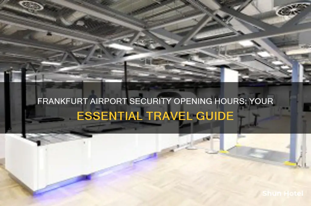what time does frankfurt airport security open