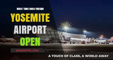 Fresno Yosemite Airport Opening Hours: Your Complete Guide