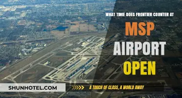 Frontier Airlines MSP Airport Counter Opening Hours: What You Need to Know