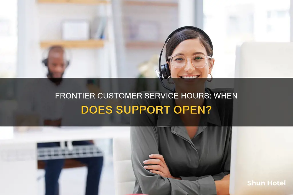 what time does frontier customer service open