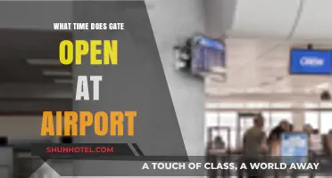 Airport Gate Opening Times: When Can You Access Your Departure Gate?
