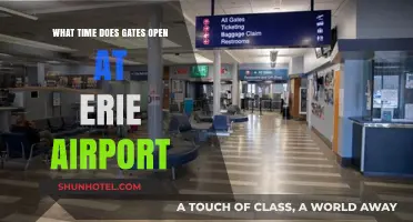 Erie Airport Gates Opening Time: Your Essential Travel Guide