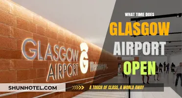 Glasgow Airport Opening Hours: When Does It Open?
