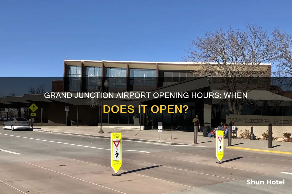 what time does grand junction airport open