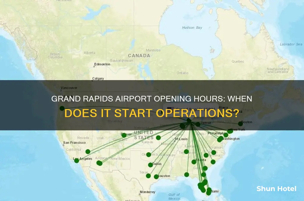 what time does grand rapids airport open