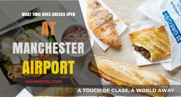 Greggs Manchester Airport Opening Hours: When Does It Open?