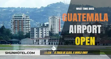 Guatemala Airport Opening Hours: When Does La Aurora Start Operations?