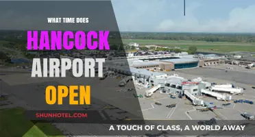 Hancock Airport Opening Hours: When Does It Start Operations?