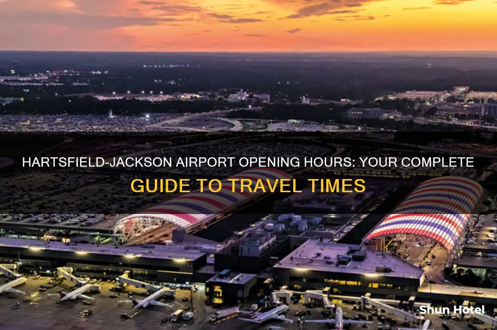 what time does hartsfield airport open