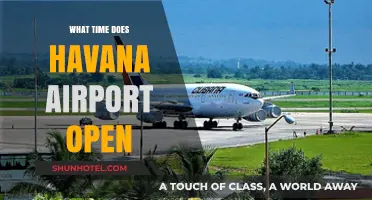 Havana Airport Opening Hours: When Does Operations Begin?