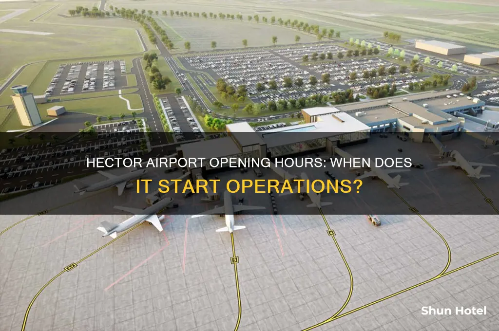 what time does hector airport open