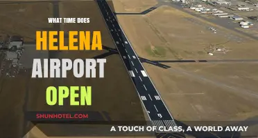 Helena Airport Opening Hours: When Does It Start Operations?