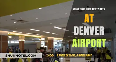 Hertz Denver Airport Opening Hours: Your Ultimate Guide to Rental Times