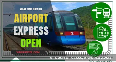 HK Airport Express Opening Hours: Your Early Morning Travel Guide