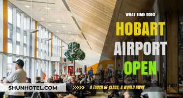 Hobart Airport Opening Hours: When Does It Start Operations?