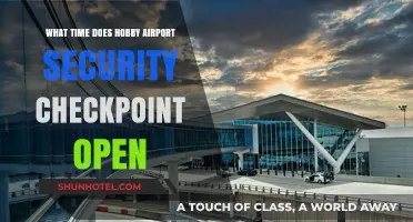 Hobby Airport Security Checkpoint Opening Hours: Your Essential Travel Guide