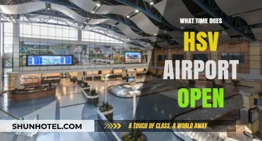 HSV Airport Opening Hours: Your Guide to Huntsville Airport's Schedule