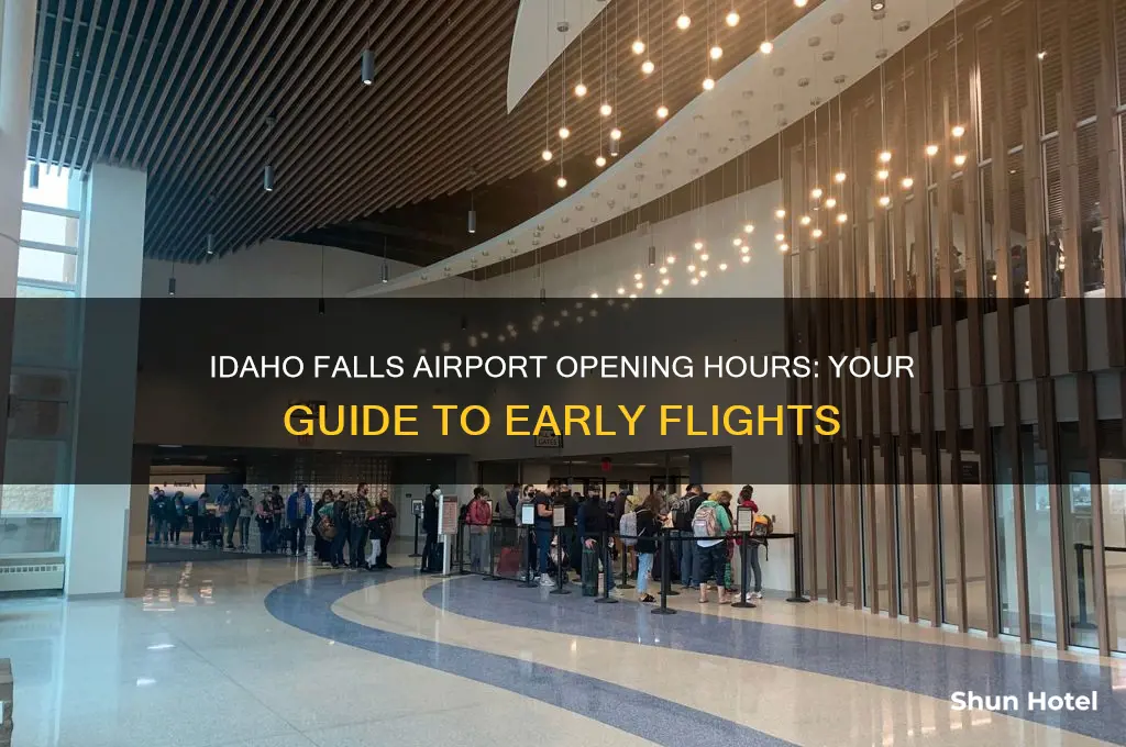 what time does idaho falls airport open