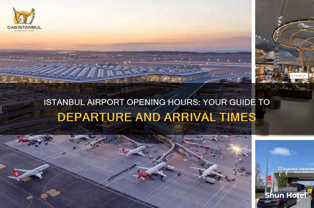 what time does istanbul airport open