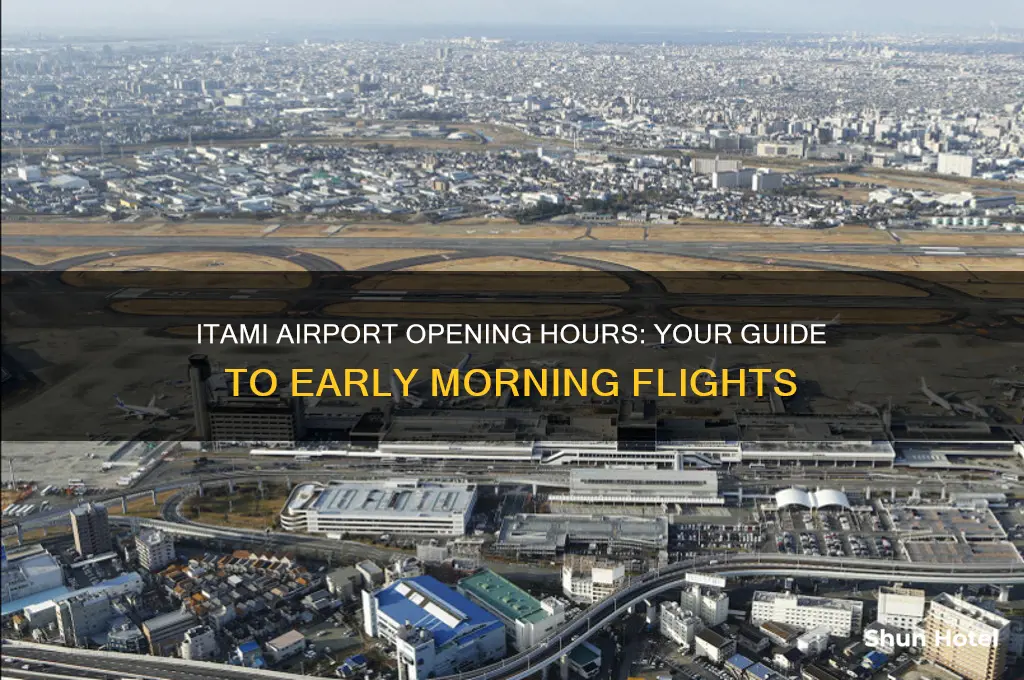 what time does itami airport open