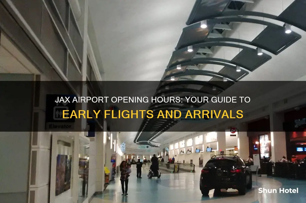 what time does jax airport open