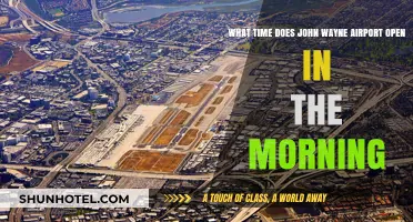 John Wayne Airport Morning Hours: When Does It Open?