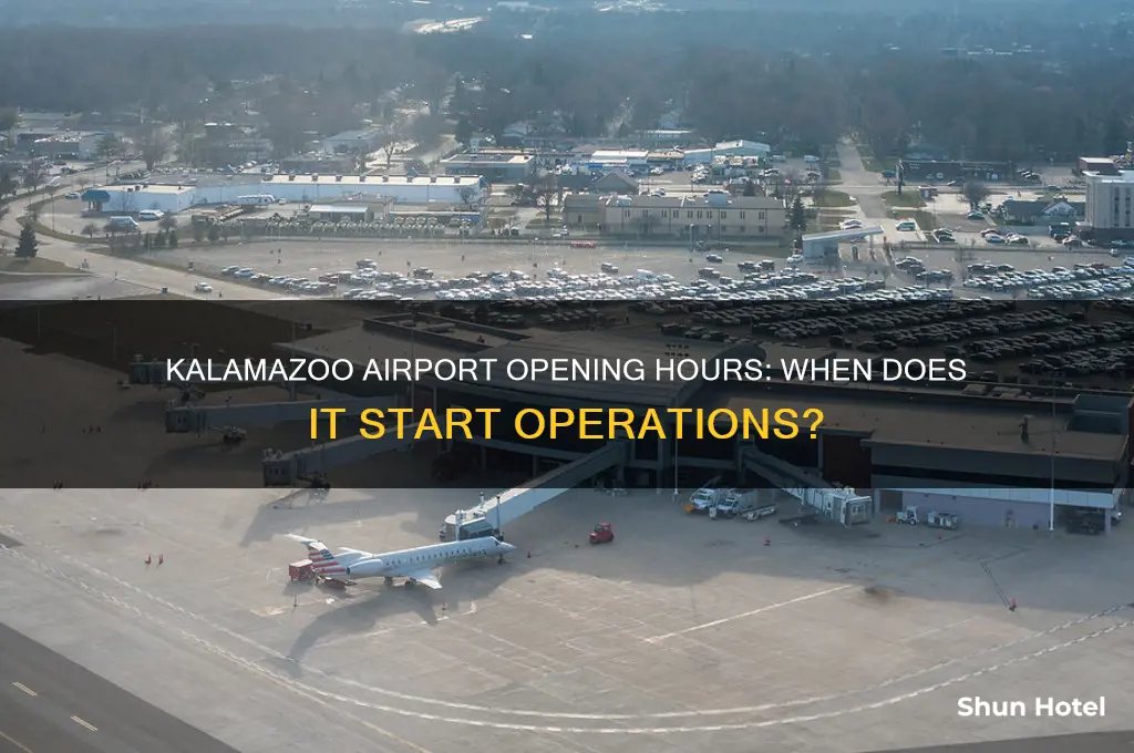 what time does kalamazoo airport open