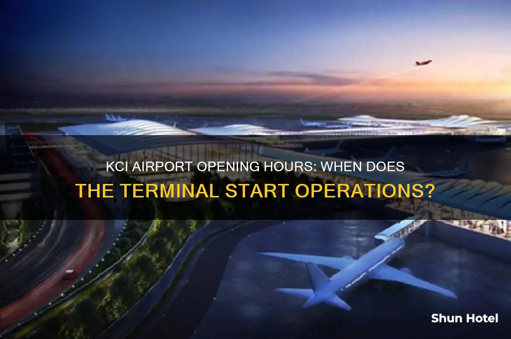 what time does kci airport open