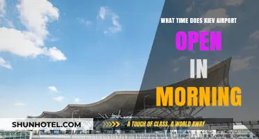 Kiev Airport Morning Opening Hours: When Does It Start?