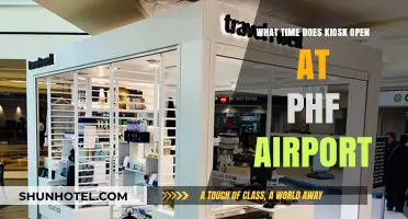 PHF Airport Kiosk Opening Hours: Your Quick Guide to Convenience
