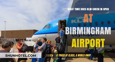 KLM Check-In Opening Hours at Birmingham Airport: Your Guide