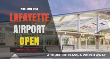 Lafayette Airport Opening Hours: Your Guide to Early Flights