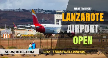 Lanzarote Airport Opening Hours: When Does It Start Operations?