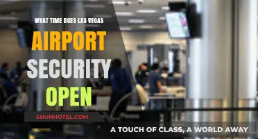 Las Vegas Airport Security Opening Hours: Your Complete Guide